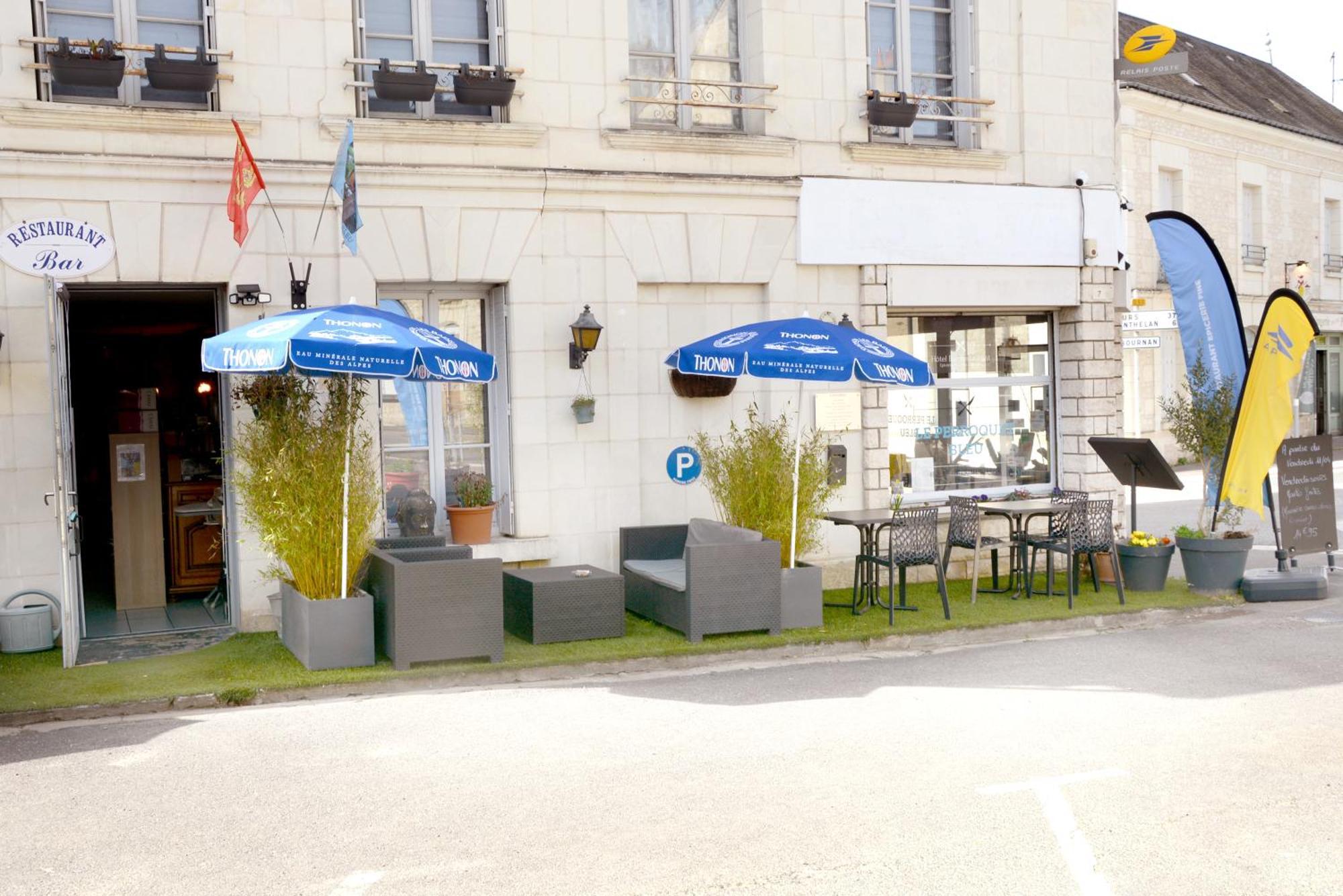 Le Perroquet Bleu Hotel La Chapelle-Blanche-Saint-Martin Bagian luar foto